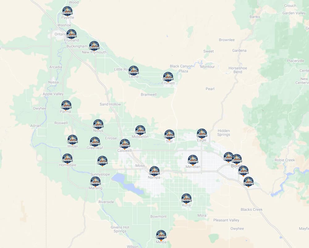 Service Areas | Access Heating and Air